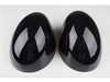 ES#4500422 - 51167030715B - Mirror Cap Black - Set - Attaches to the front of the side mirror housing over the stock mirror cap, peel and stick - ECS - MINI