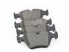 ES#4485897 - 34112282995 - Front Premium NAO Ceramic Brake Pad Set - Quality low dust ceramic pad from an original equipment supplier - Brembo - BMW