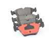 ES#4485897 - 34112282995 - Front Premium NAO Ceramic Brake Pad Set - Quality low dust ceramic pad from an original equipment supplier - Brembo - BMW