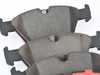 ES#4485897 - 34112282995 - Front Premium NAO Ceramic Brake Pad Set - Quality low dust ceramic pad from an original equipment supplier - Brembo - BMW