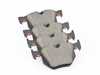 ES#4486014 - 34216868497 - Premium NAO Ceramic Rear Brake Pad - Set - Quality replacement brake pads from an original equipment supplier. NAO pads are a step further towards comfort while decreasing pad wear. - Brembo - BMW