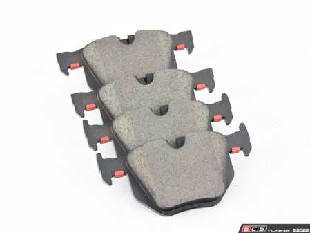 ES#4486014 - 34216868497 - Premium NAO Ceramic Rear Brake Pad - Set - Quality replacement brake pads from an original equipment supplier. NAO pads are a step further towards comfort while decreasing pad wear. - Brembo - BMW
