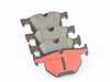 ES#4486014 - 34216868497 - Premium NAO Ceramic Rear Brake Pad - Set - Quality replacement brake pads from an original equipment supplier. NAO pads are a step further towards comfort while decreasing pad wear. - Brembo - BMW