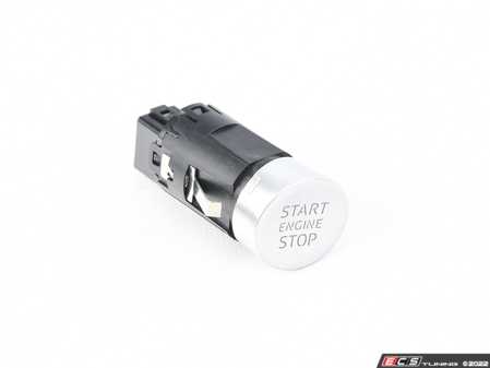 ES#2726456 - 8V0905217 - Start/Stop Switch - Chrome - Located on the center console - For vehicles with push-button start - Genuine Volkswagen Audi - Audi