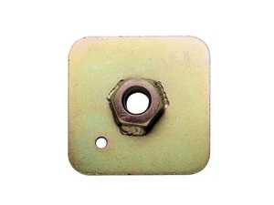 ES#3525175 - CCMI0016 - Eye-Bolt Back Plate - 65 mm x 65 mm x 3 mm - 7/16 UNF thread welded nut - Sabelt - Audi BMW Volkswagen Mercedes Benz MINI Porsche