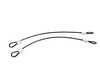 ES#4348618 - Aut-rado-strap - Parcel Shelf Strap kit - Heavy duty vinyl coated steel cable. Breaking strength 920lbs. Won't be replacing these ever again. - Autobahn Autoworx - Volkswagen