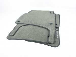 ES#1443765 - 955044801628E5 - Set Of Floor Mats - Palm Green - Beautiful OEM Palm Green floor mat set - Genuine Porsche - Porsche