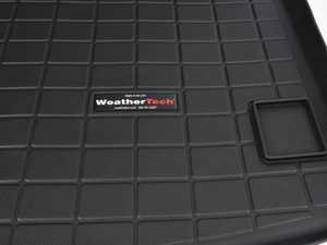 ES#3458966 - 40877 - Rear Cargo Liner - Black - The best protection for your trunk in any situation - WeatherTech - Volkswagen Porsche