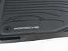 ES#3413915 - 9Y00448011E0 - All Season Rubber Floor Mats - Black - Set of four floor mats for left-hand drive vehicles - Genuine Porsche - Porsche