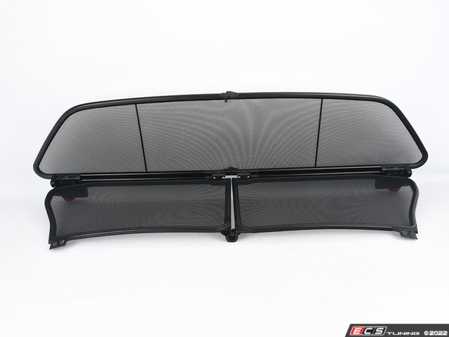 ES#3621297 - 9975611250201C - Convertible Wind Deflector - Black - Drive with the top down without messing up your hair! - Genuine Porsche - Porsche