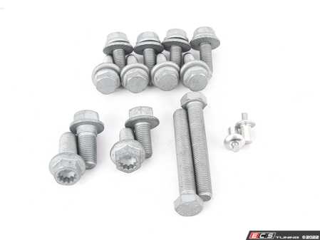 ES#4424288 - MK7TrailHrdwrFWD - Rear Trailing Arm Installation Hardware Kit - Replacement hardware that is recommended to be replaced when servicing your trailing arms. Kit includes hardware for both sides. - Genuine Volkswagen Audi - Audi Volkswagen