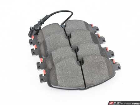 ES#4486862 - 8V0698151D - Premium Ceramic OE Equivalent Pad - Front - Brembo NAO Ceramic pads are designed to deliver improved comfort and reduced pad wear - Brembo - Audi Volkswagen