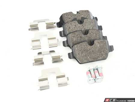 ES#4487932 - P06080 - Premium Low-Met OE Equivalent Pad - Rear - Quality brake pads from an original equipment supplier - Brembo - MINI