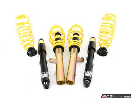 ES#4057104 - 13280119 - ST X Performance Coilover Kit - Fixed Damping  - Height adjustable with average lowering of 1.2"-2.1" front and 1.6"-2.4" rear - Suspension Techniques - Volkswagen