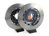 ES#4474245 - A1-156 - Front 2-Piece Floating Slotted Rotors - Pair (410mm) - Replace your incredibly expensive carbon ceramic rotors with these floating cast iron conversions - Girodisc - Porsche