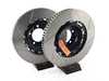 ES#4474246 - A2-156 - Rear 2-Piece Floating Slotted Rotors - Pair - Replace your incredibly expensive carbon ceramic rotors with these floating cast iron conversions - Girodisc - Porsche