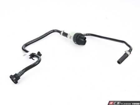 ES#4366545 - 07K103207B - Pressure Control Valve (PCV) Hose - Passenger side of valve cover - Genuine Volkswagen Audi - Audi