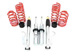 ES#3619738 - 28703-1 - Street Performance Coilover System  - Set your vehicle low and tight for optimal performance - Average lowering of .75"-2.0" Front, 1.2" - 2.4" Rear - H&R - Audi