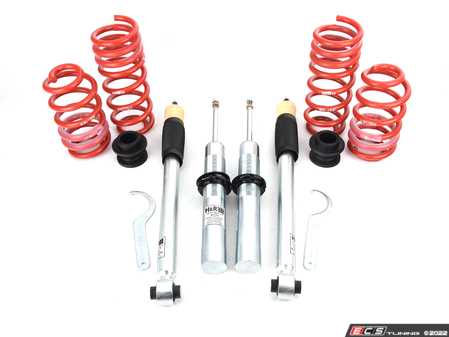 ES#3619738 - 28703-1 - Street Performance Coilover System  - Set your vehicle low and tight for optimal performance - Average lowering of .75"-2.0" Front, 1.2" - 2.4" Rear - H&R - Audi