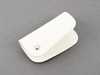 ES#1833371 - 80230439628 - Nappa Leather Key Case - White  - (NO LONGER AVAILABLE) - Featuring white stitching and the BMW roundel - Genuine BMW - 
