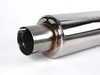 ES#264058 - FPIM-0565 - 3" Stainless Steel Cat-Back Exhaust - Fully polished 3" system with twin tips underneath - Billy Boat Performance - Audi