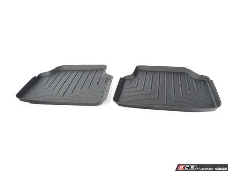 ES#2837596 - 441463 - E92 Rear FloorLiner DigitalFit - Black - Laser measured for perfect fitment and ultimate protection against moisture and debris - WeatherTech - BMW