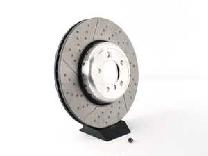 ES#4485874 - 34106797603 - Premium UV Coated OE Equivalent Rotor - Brembo 370mm Performance Front Rotors - Brembo - BMW