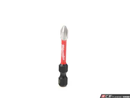 ES#4481680 - 48-32-4862 - SHOCKWAVE 2" Power Bit PHILLIPS #2 - Increased wear resistance which protects the fit over the life of the bit. - Milwaukee - Audi BMW Volkswagen Mercedes Benz MINI Porsche
