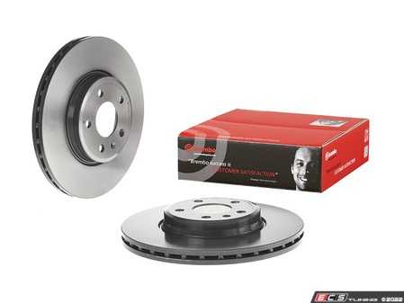 ES#4499682 - 8w0615301gKT - Front Brake Rotors - Pair (314x25) - Features Brembo's special UV paint treatment that guarantees superior corrosion resistance. - Brembo - Audi