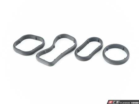 ES#2993812 - 11428583897 - Engine Oil Cooler Gasket Set - Replace gaskets to eliminate oil leaks and restore proper engine operation - Genuine BMW - BMW