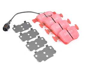 ES#4213536 - DP32295C - Rear RedStuff Performance Brake Pad Set - A high performance street pad, featuring Kevlar technology - EBC - Audi
