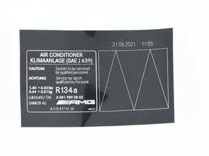 ES#1772204 - 2128170120 - GUIDE SIGN - Genuine Mercedes Benz - Mercedes Benz