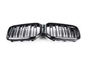 ES#4420954 - 51135A36BD0 - Shadowline Front Kidney Grilles - Genuine BMW - BMW