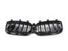 ES#4420954 - 51135A36BD0 - Shadowline Front Kidney Grilles - Genuine BMW - BMW