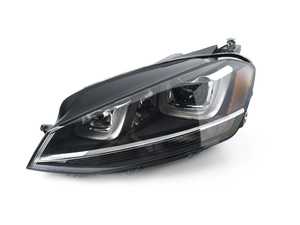 ES#2786163 - 5GM941753D - HID Headlight housing - Left  - Factory replacement headlight assembly - Genuine Volkswagen Audi - Volkswagen