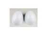 ES#4504633 - 51167030715W - Mirror Cap White - Set - Attaches to the front of the side mirror housing over the stock mirror cap, peel and stick - ECS - MINI