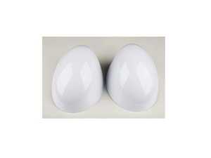 ES#4504633 - 51167030715W - Mirror Cap White - Set - Attaches to the front of the side mirror housing over the stock mirror cap, peel and stick - ECS - MINI