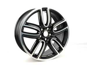 ES#3029589 - 36116856066 - 523 MINI JCW BBK Course Spoke 19" (5x112) - Gloss Turned - Priced Each - 8J X 19 ET:57 - Genuine MINI - MINI