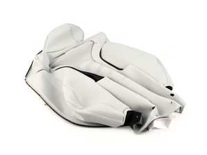 ES#3475673 - 52108069551 - Leather Backrest Cover - Left - Sport - Silverstone - Genuine BMW - BMW
