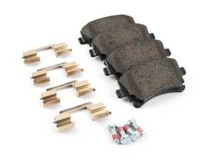 ES#4486430 - 4B3698451 - Premium Low-Met OE Equivalent Pad - Rear - Quality brake pads from an original equipment supplier - Brembo - Audi