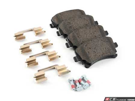 ES#4486430 - 4B3698451 - Premium Low-Met OE Equivalent Pad - Rear - Quality brake pads from an original equipment supplier - Brembo - Audi