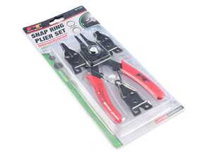 ES#4370822 - W1159 - Snap Ring Plier - Set of 5 - Pliers handle and 4 tip assemblies. - Performance Tool - Audi BMW Volkswagen Mercedes Benz MINI Porsche