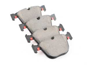 ES#4485994 - 34216790966 - Premium NAO Ceramic Rear Brake Pad - Set - Quality replacement brake pads from an original equipment supplier. NAO pads are a step further towards comfort while decreasing pad wear. - Brembo - BMW