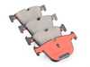 ES#4485994 - 34216790966 - Premium NAO Ceramic Rear Brake Pad - Set - Quality replacement brake pads from an original equipment supplier. NAO pads are a step further towards comfort while decreasing pad wear. - Brembo - BMW