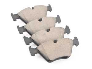 ES#4485904 - 34116761279 - Brake Pad Set - Front - Premium NAO Ceramic OE Equivalent Pad - Brembo - BMW