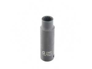 ES#3127247 - 368210D - 3/8" Dr. 10mm 12-Point Deep Impact Socket - Sunex - 