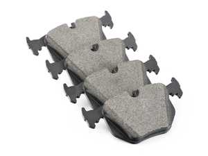 ES#4485980 - 34213403241 - Premium NAO Ceramic Rear Brake Pad - Set - (NO LONGER AVAILABLE) - Quality replacement brake pads from an original equipment supplier. NAO pads are a step further towards comfort while decreasing pad wear. - Brembo - 