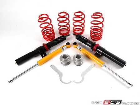 ES#9552 - 39258-11 - Premium Performance Coilover Kit - Fixed Dampening - (NO LONGER AVAILABLE) - Average lowering 2006-2007 (1.2-2.5"F 1.3-2.4"R) 2008- (0.6-1.9"F 0.7-1.8"R) - H&R - 