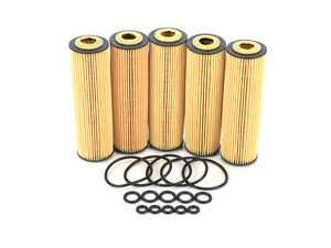 ES#2682201 - 2711800109KT1 - Engine Oil Filters - Pack Of Five - Change your oil often? Keep oil filters on hand! - Genuine Mercedes Benz - Mercedes Benz