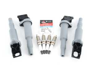 ES#4057077 - 12138647689KT1 - Ignition Service Kit - Includes coils, plugs, and dielectric grease. Set of four. - Assembled By ECS - MINI